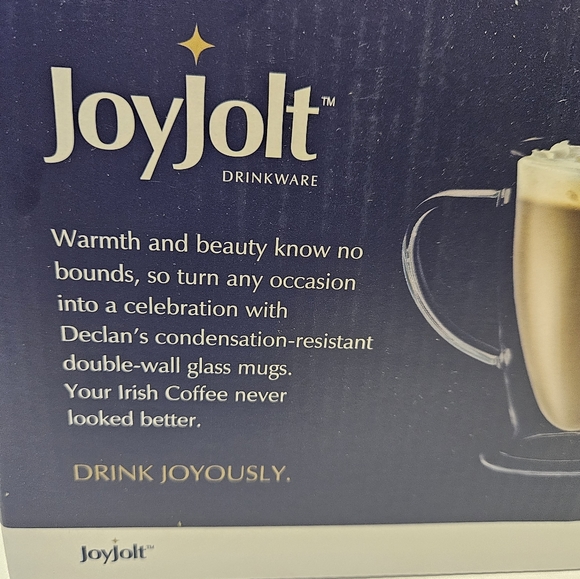 Joy Jolt Double Wall Irish Coffee Glasses - Picture 4 of 10